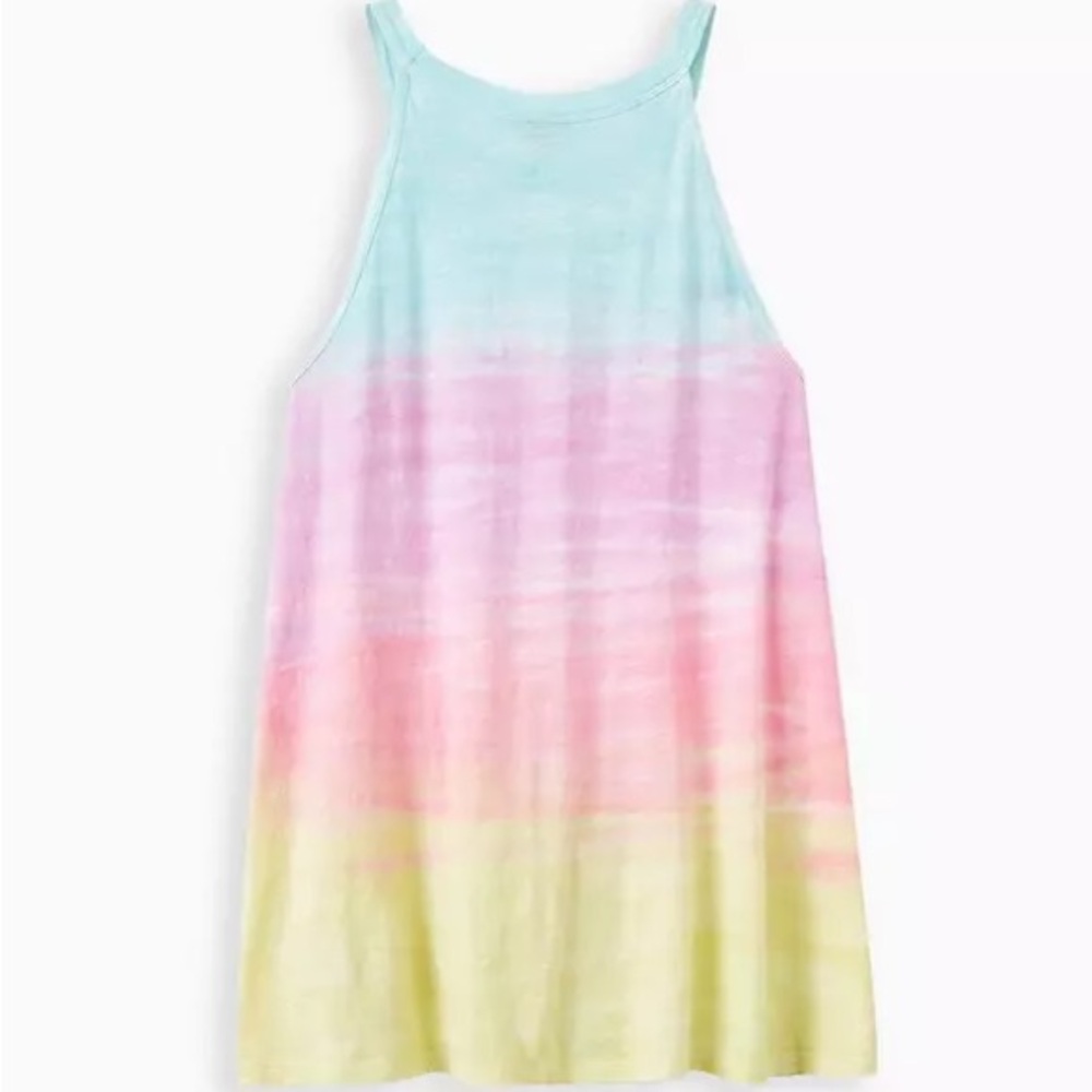 Torrid How About No Multi Wash High Neck Tank - Picture 2 of 2